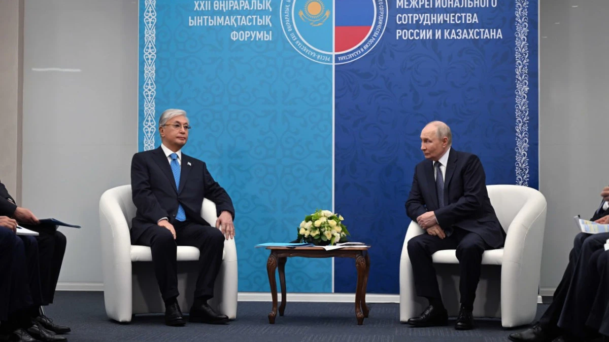 И тишина. Путин не нашелся что сказать Токаеву на предложение остановить войну